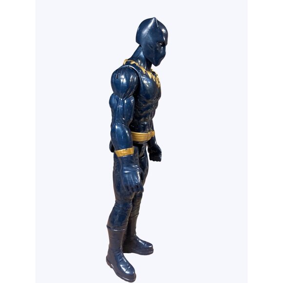 Marvel Black Panther Collectible Action Figure With Gold Colored Accents - Picture 8 of 10